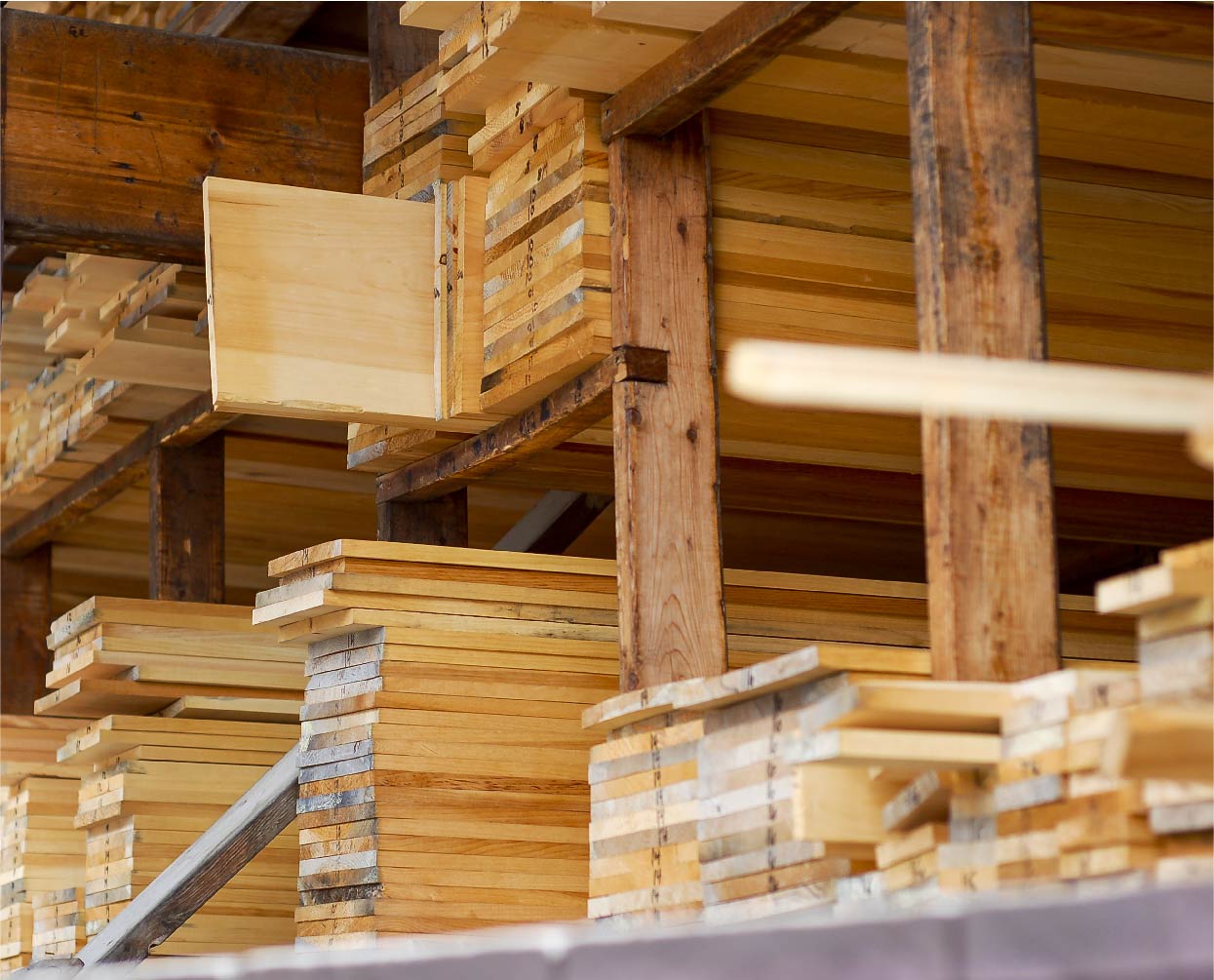 Dimensional lumber framing lumber